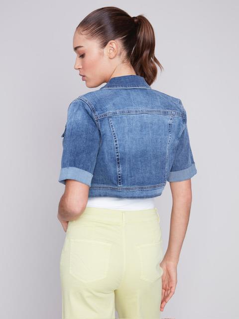 Cropped Jean Jacket