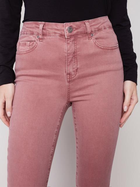 Bootcut Asymmetrical Hem Jeans