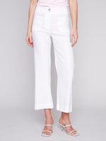 Cropped Straight Leg Pants