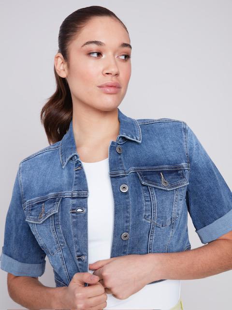 Cropped Jean Jacket