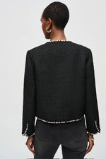 Boucle Jacket With Trim