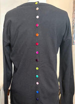 Back Button Down Sweater