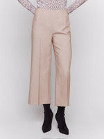 Wide Leg Side Zipper Pants