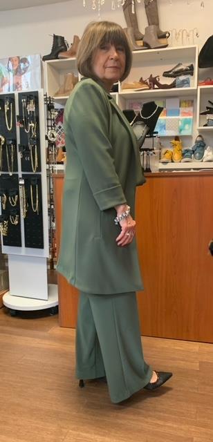 Knit Long Blazer