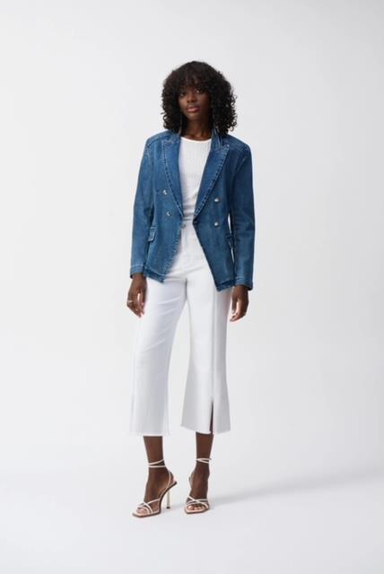 Embellished Front Seam Jeans