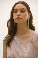 Foiled Novelty Knit Dress