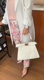 Dbl Lock Leather Purse