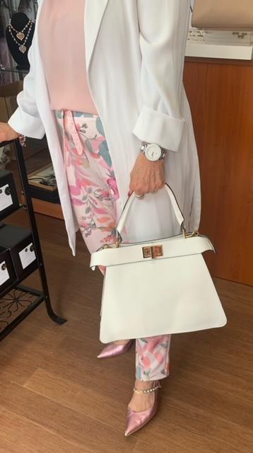 Dbl Lock Leather Purse