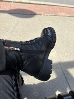 Couture Quilted Boots