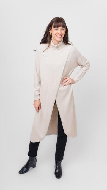 TurtleneckSweater Cardigan