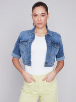 Cropped Jean Jacket
