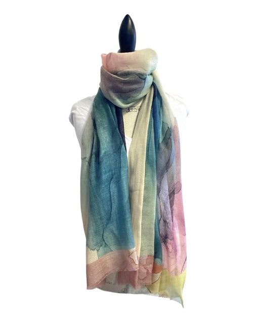 Water Colour Expression Scarves