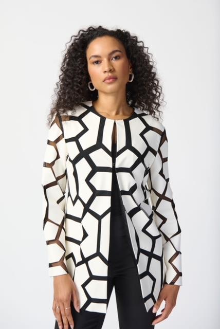 Laser Cut Mesh Jacket