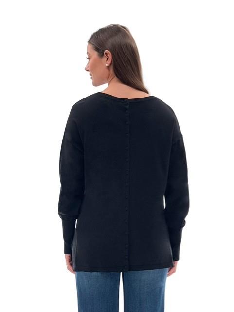 Back Button Down Sweater