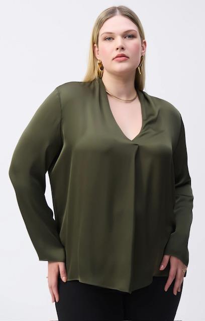 Satin Straight Top