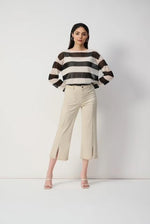 Embellished Front Seam Jeans