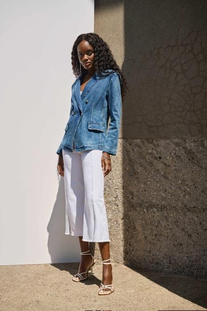 Embellished Front Seam Jeans