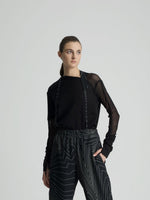 Quid Mesh Knit Top