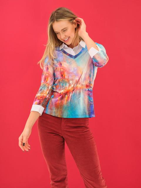Blue City Top