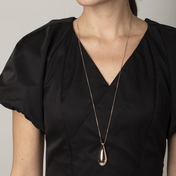 Alma Tear Drop Necklace