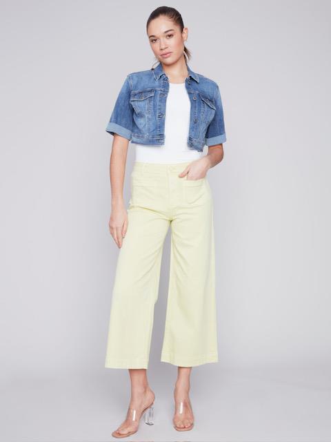 Cropped Jean Jacket