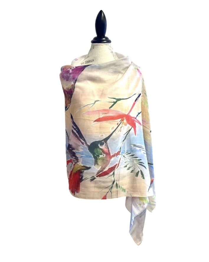 Humming Bird Expression Scarves