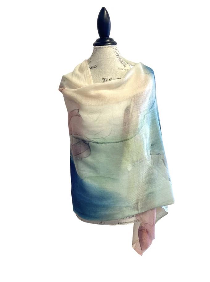 Water Colour Expression Scarves