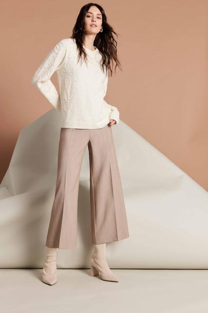 Wide Leg Side Zipper Pants