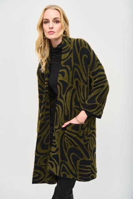 Embossed Knit Cardigan