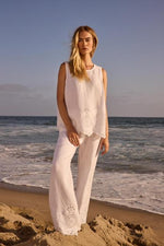Pull On Linen Pants