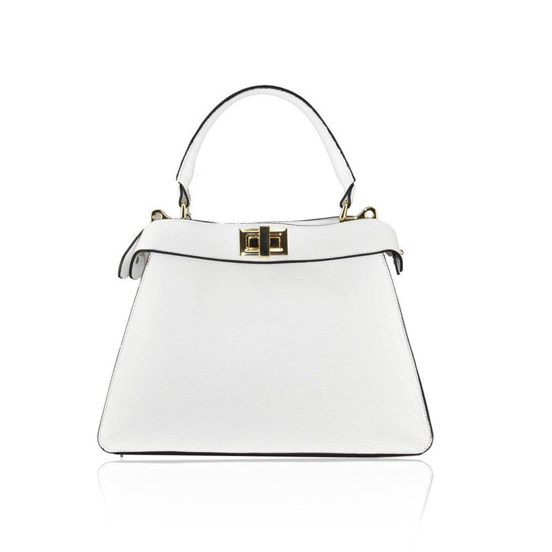 Dbl Lock Leather Purse