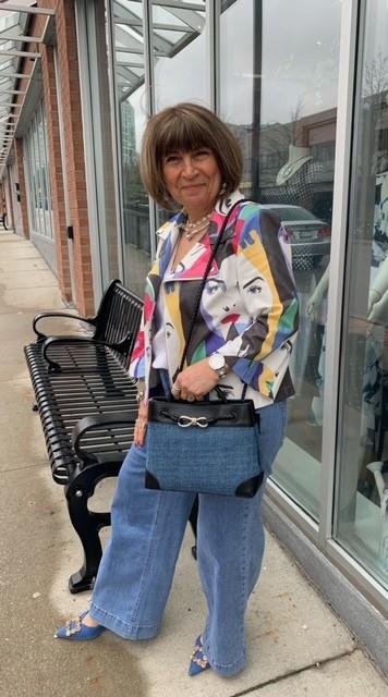 Star Denim Purse