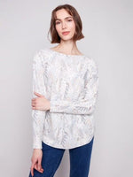 Printed Sweater With Pockets