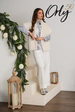 Faux Fur Sleeveless Vest