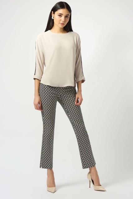 Print Straight Leg Pants