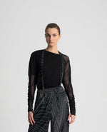 Quid Mesh Knit Top