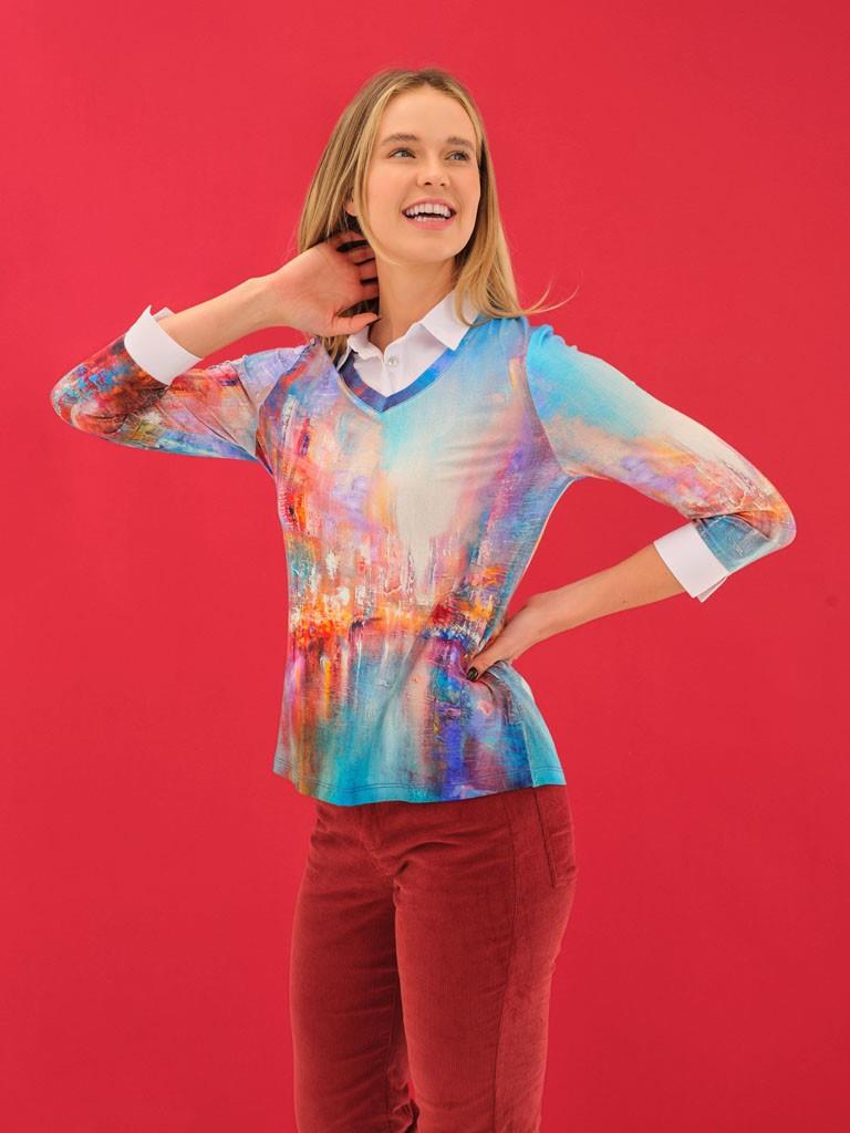 Blue City Top