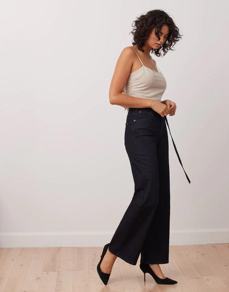 Lily High Rise Wide Leg Jeans