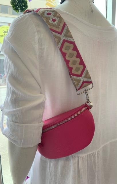 Crossbody Fanny With Guitar Strap