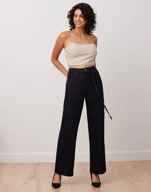 Lily High Rise Wide Leg Jeans