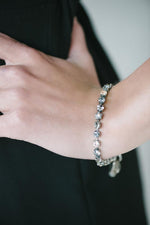 The Diana Smoky Crystal Bracelet