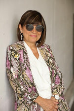 Snake Print Jacket