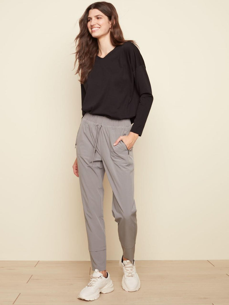 Pull On Pants With Cuff